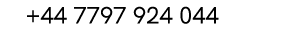   +44 7797 924 044