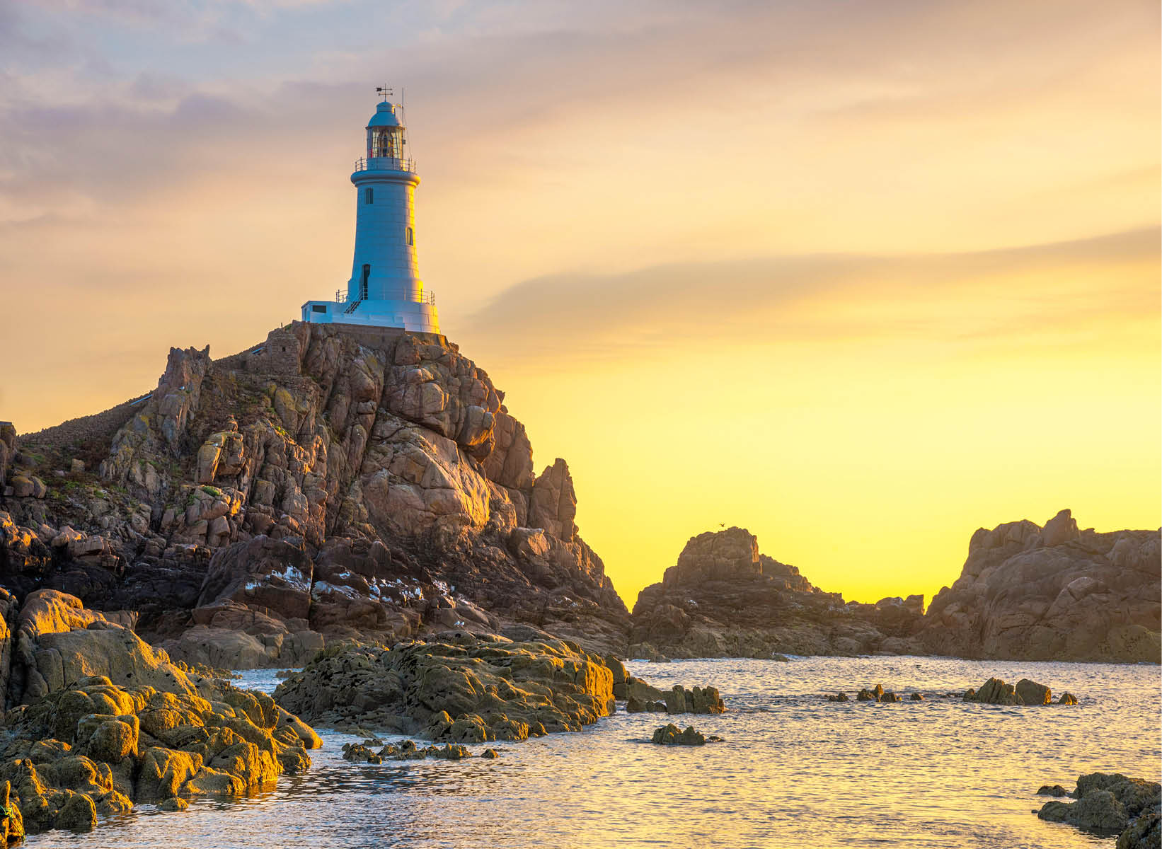 PXND9C United Kingdom, Channel Islands, Jersey, Corbiere Lighthouse